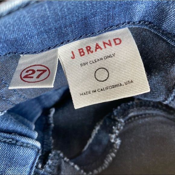 J BRAND Dark Denim Glory Mid-rise Jean Leggings - Picture 7 of 10